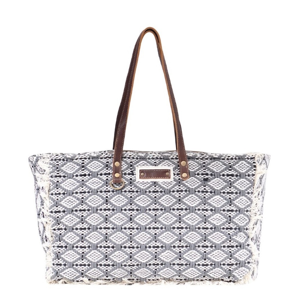 Achromatic weekender bag - Picture 7 of 7